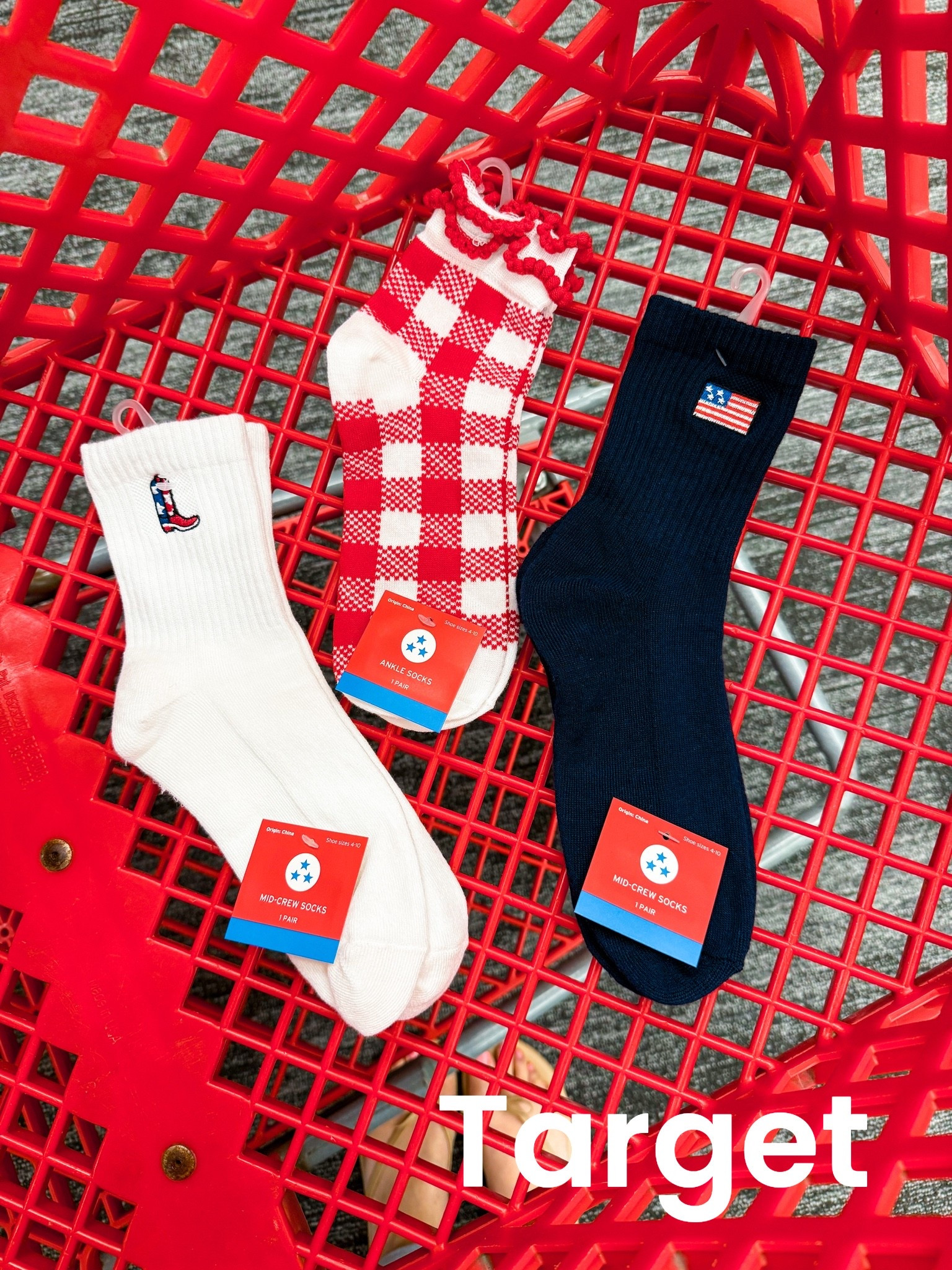 @Target patriotic socks

#LTKgrwm #LTKootd #LTKmomlife