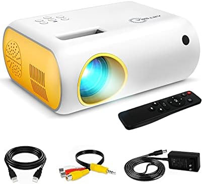 Mini Projector, ARTSEA 1080P Supported 4500L Portable Projector for Outdoor Movie, LED Pico Video... | Amazon (US)