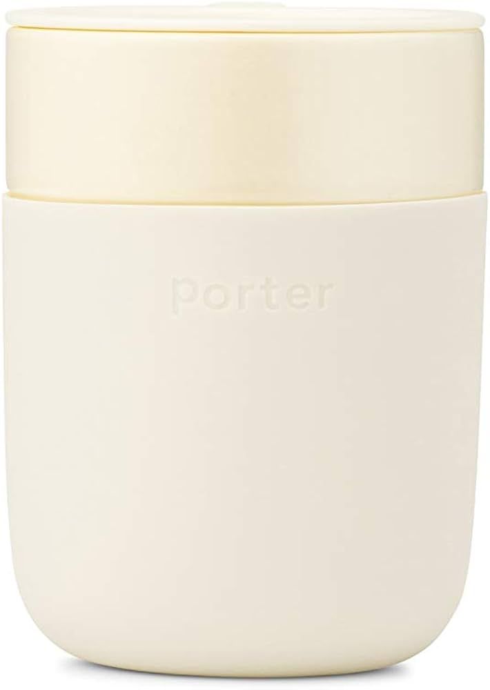 Amazon.com | W&P Porter Ceramic Mug w/ Protective Silicone Sleeve, Cream 12 Ounces | On-the-Go | ... | Amazon (US)