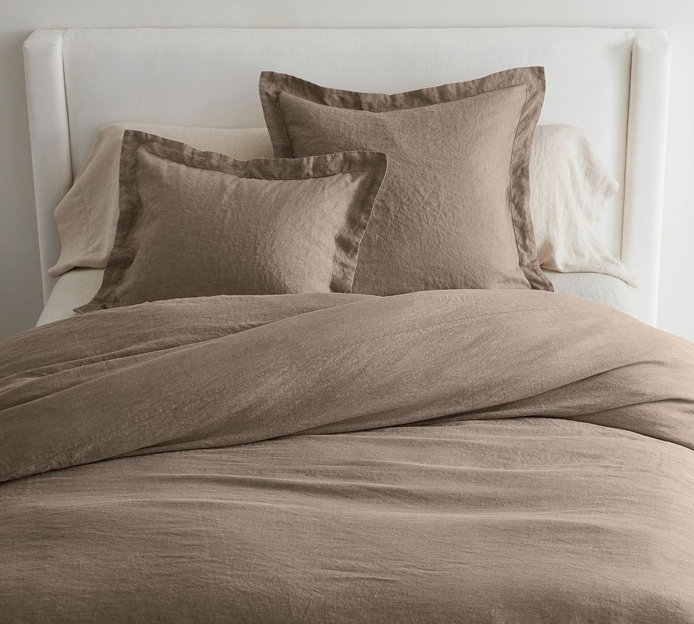 Belgian Flax Linen Duvet Cover | Pottery Barn (US)