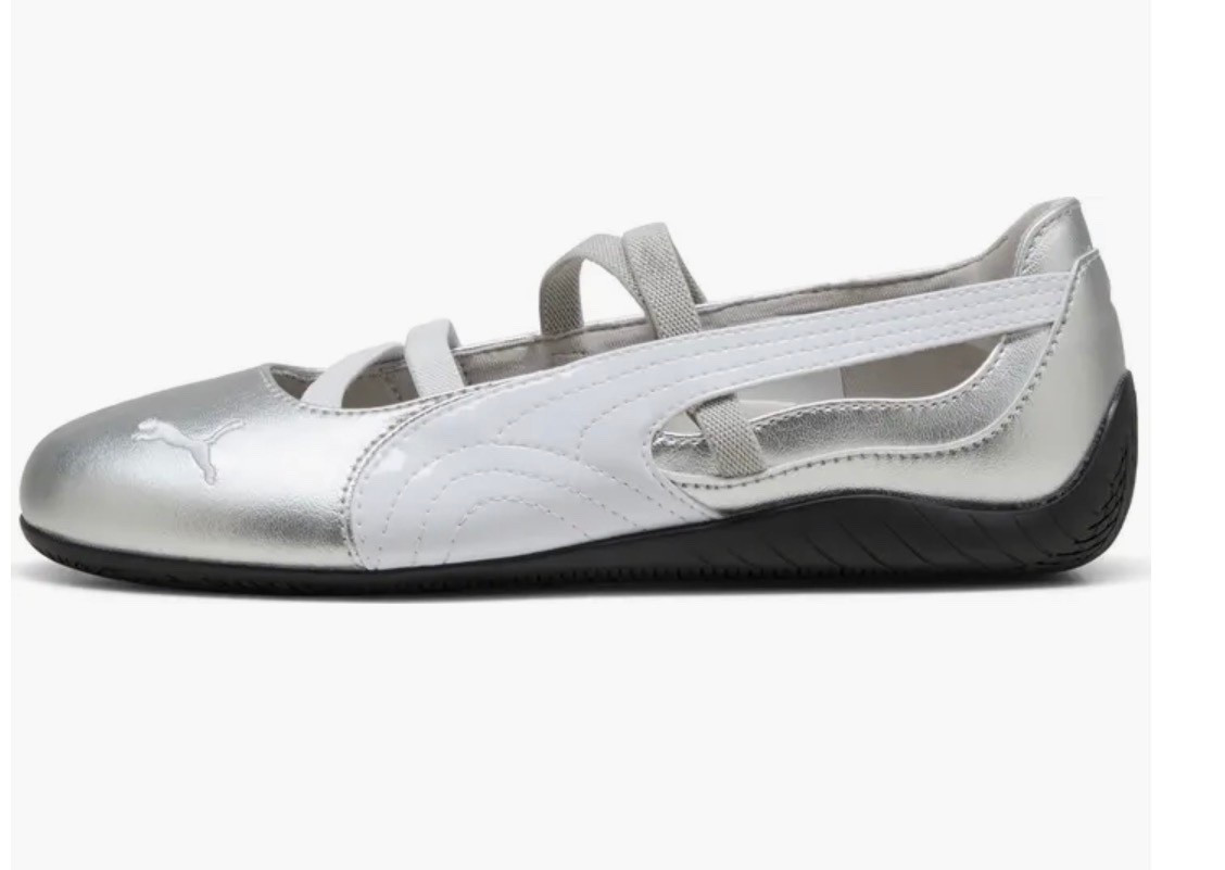 Speedcat Ballet Sneaker (Women)
PUMA

An extended topline bridged with bands of soft elastic brings a ballet-inspired silhouette to a racing sneaker that still maintains the low, streamlined profile that made it an icon. An aerodynamic Formstrip floating against the open side and a PUMA Cat embroidered on the toe keep the pedal to the floor for a fan-favorite win.

#LTKTravel #LTKActive #LTKWorkwear