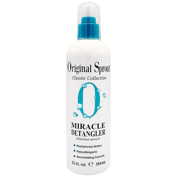 Original Sprout Miracle Detangler Spray, Lightweight Non-Greasy Leave-In Conditioner Spray for Al... | Amazon (US)