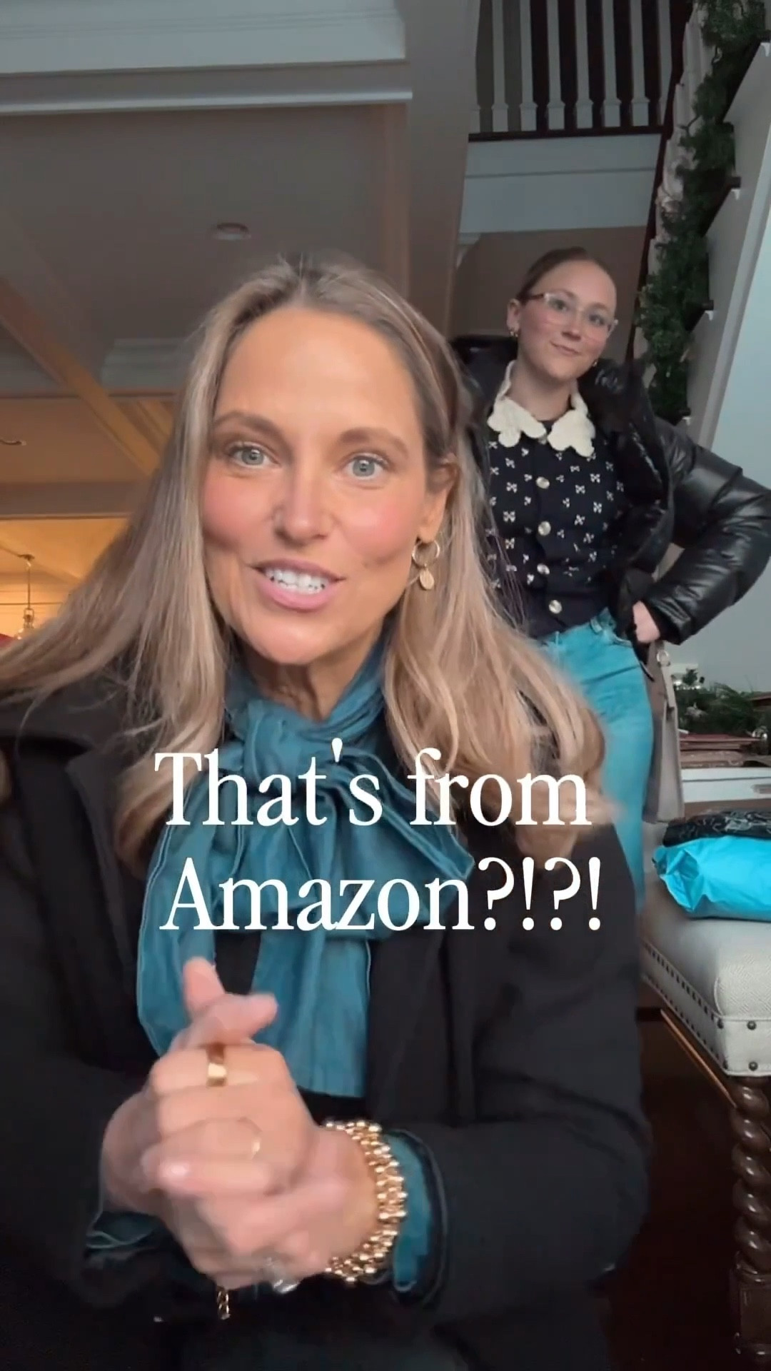 Guess what items I’m wearing are from Amazon! M

#LTKSeasonal #LTKOver40 #LTKootd