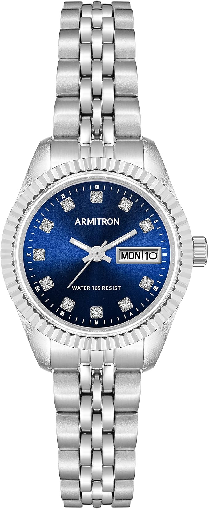Armitron Women's Genuine Crystal Accented Bracelet Watch, 75-2475 | Amazon (US)