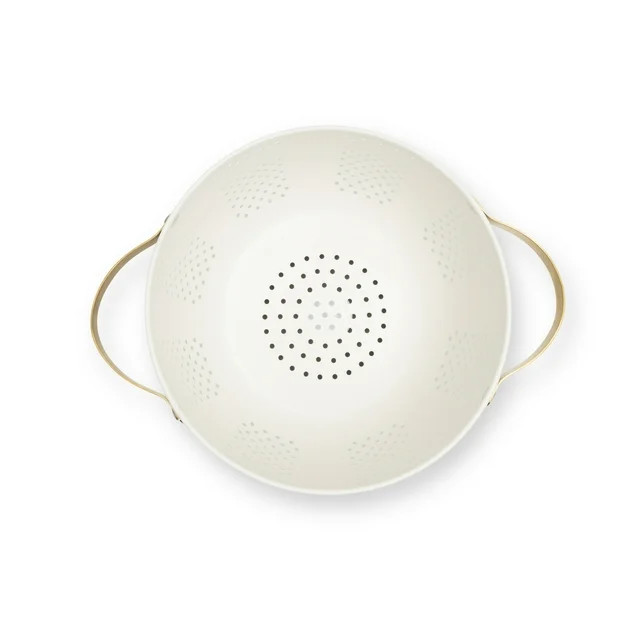 Thyme & Table Cream and Gold Colander | Walmart (US)