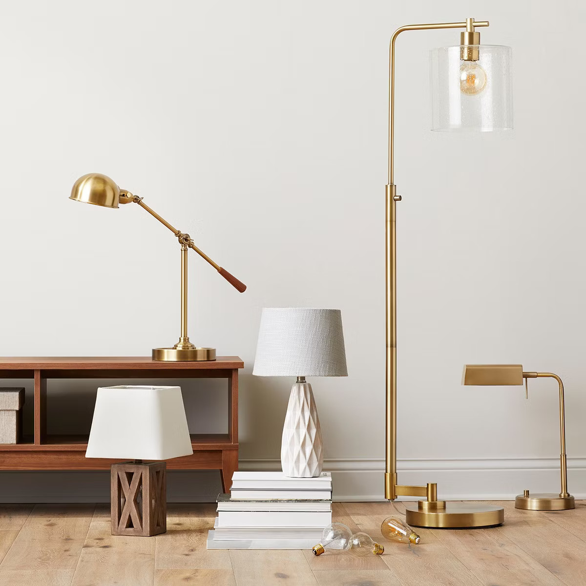 Textured Trim Lamp Shade Cream - Threshold™ | Target