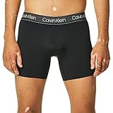 Calvin Klein Men's Boxer Brief, Black, X-Large | Amazon (US)