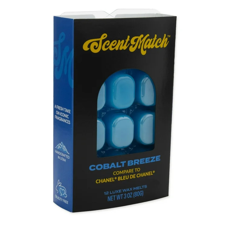 IllumiScents ScentMatch, 3 oz Wax Melts, Cobalt Breeze (Compare to: Chanel's Bleu De Chanel) | Walmart (US)