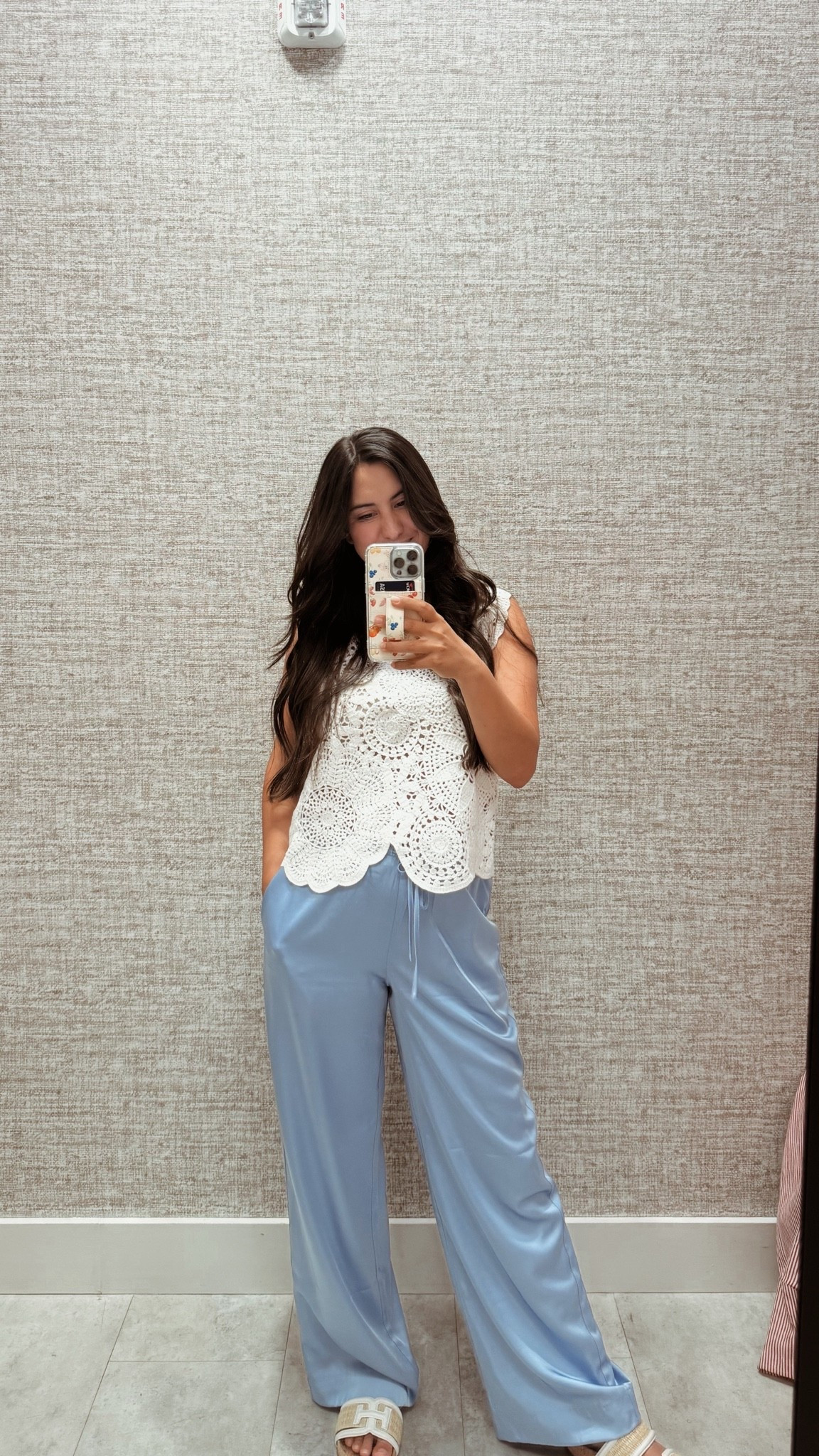 Loving these satin pants! They are lightweight and feel like pajamas. Plus the color is so cute! Perfect summer mom outfit

#LTKmomlife #LTKootd #LTKgrwm