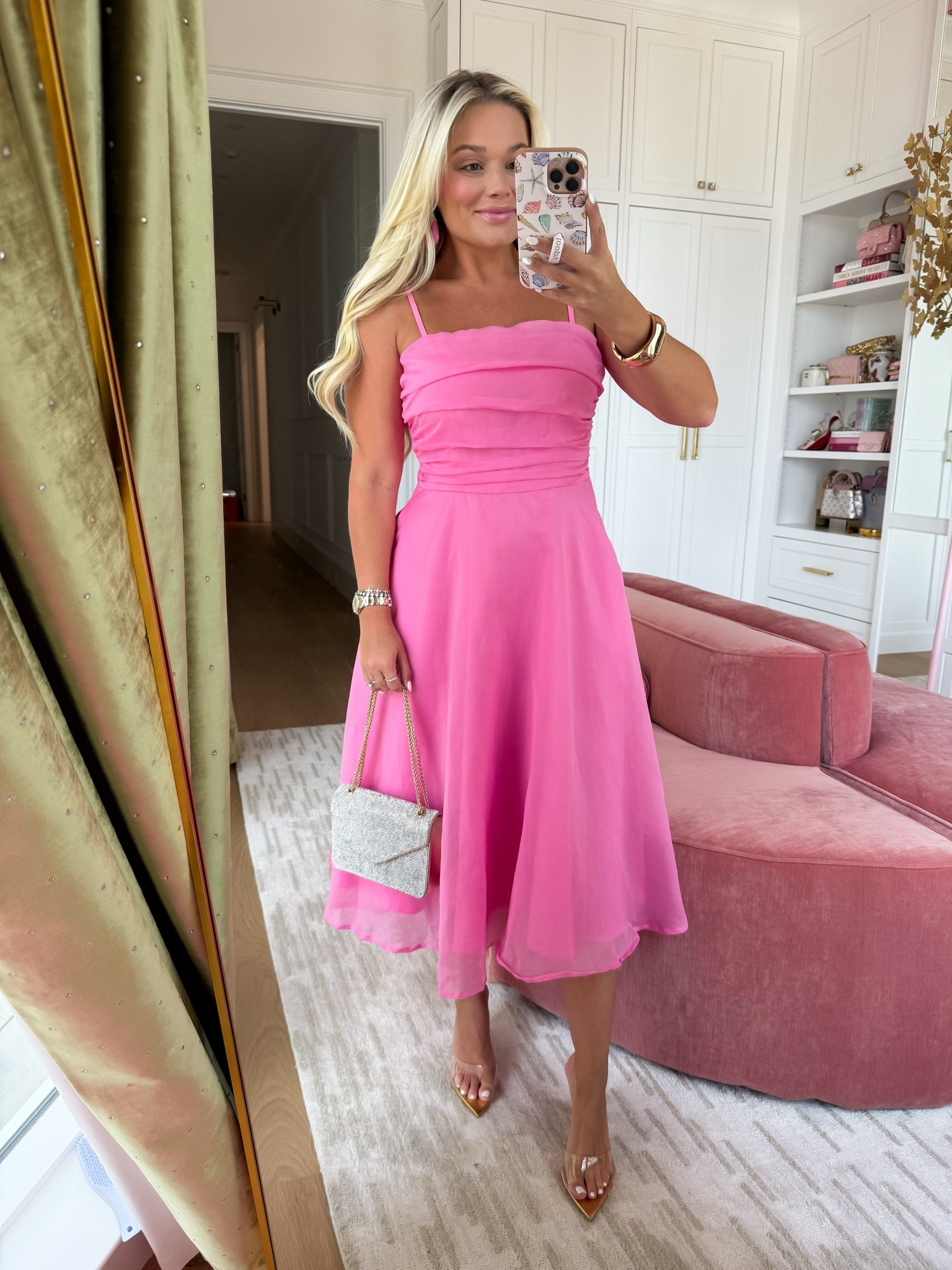 This pink dress is perfect for a wedding!

#LTKgrwm #LTKootd #LTKmomlife