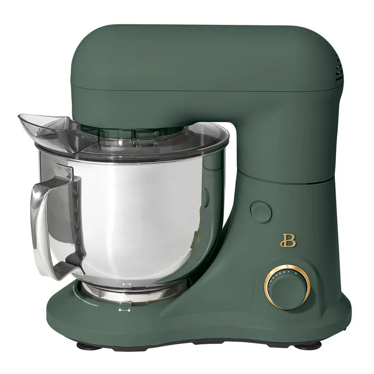 Beautiful 5.3 Qt Stand Mixer, Lightweight & Powerful with Tilt-Head, Thyme Green by Drew Barrymor... | Walmart (US)