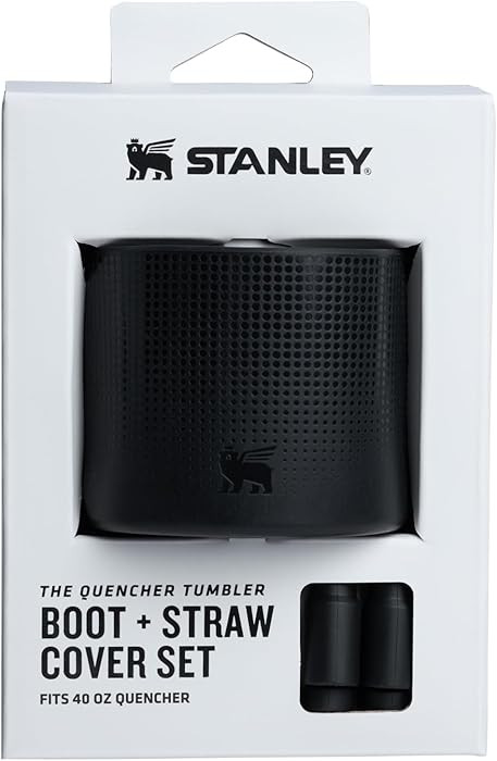 Stanley Quencher Boot and Straw Cover Cap | Anti-Slip Silicone Protector for Tumbler with Handle ... | Amazon (US)