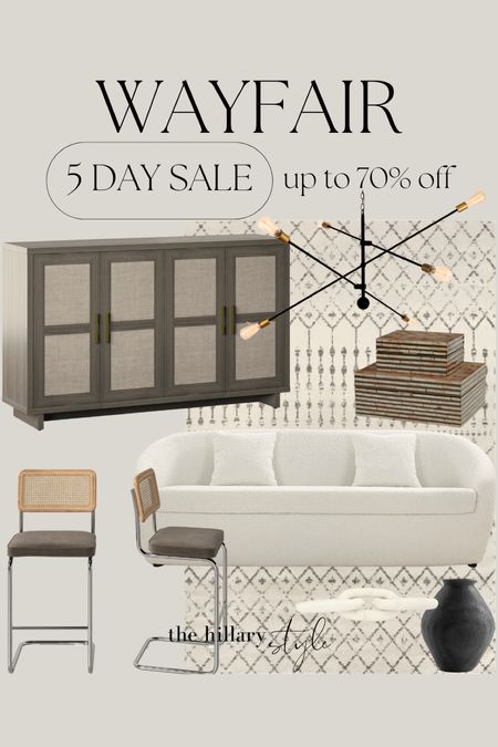 Wayfair is having a 5 Day Sale Event with up to 70% Off Select Items + Free Shipping on Everything! 

Wayfair, Wayfair Sale, Wayfair Decor, Spring Sale, Spring Decor, Coffee Table Styling, Spring Home Decor, Bouclé, Cane Furniture, Barstools, Sofa, Bouclé Sofa, Pn Sale, Wayfair Sale, 5 Days Of Deals, Decor Boxes, Sputnik Light, MCM, Furniture, Sideboard, Rugs, Chandelier, Organic Modern, Modern Home, Vase, Decorative Chain, Marble Decor

#LTKhome #LTKsalealert #LTKSeasonal