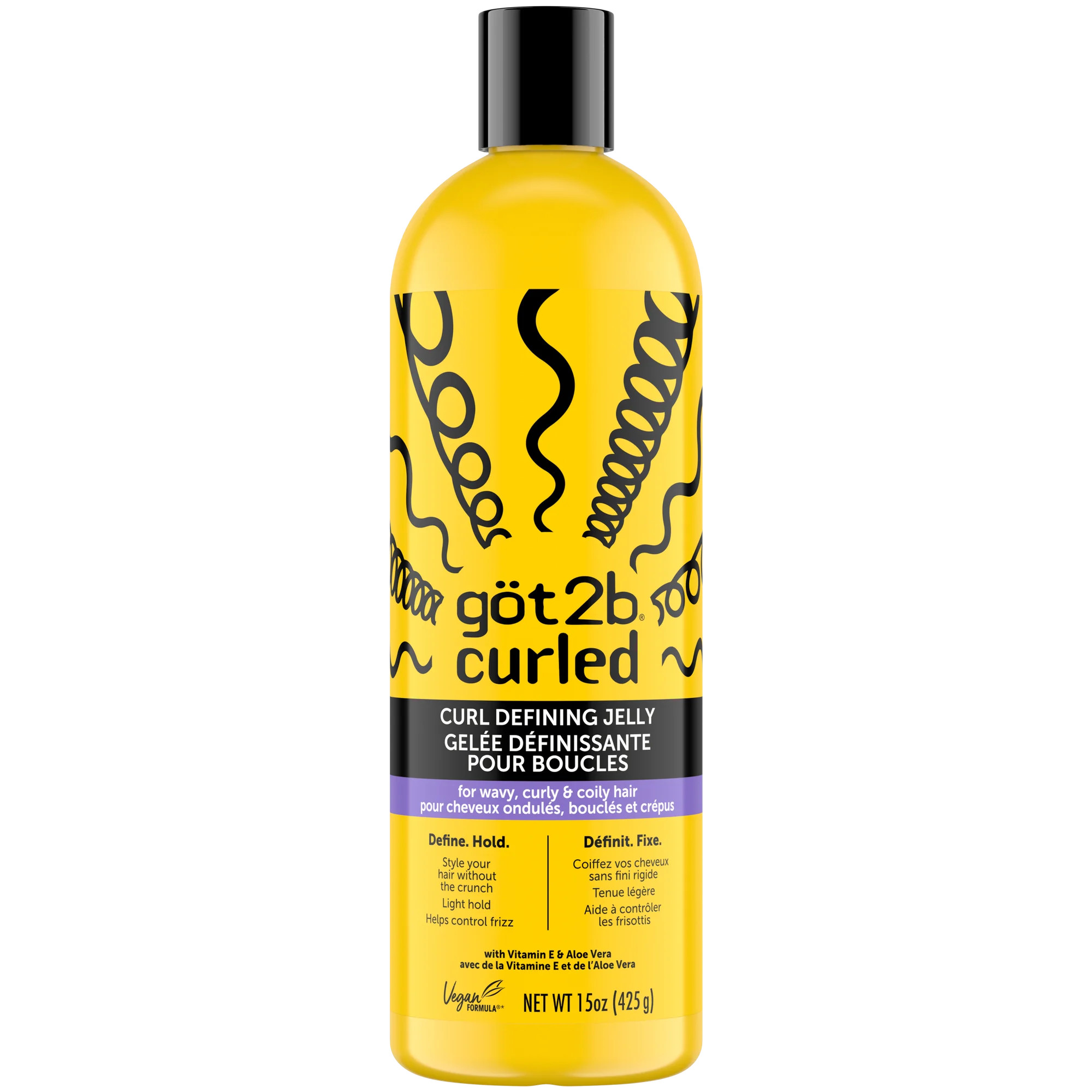 Got2b Curled Curl Defining Jelly,425g, for All Curl types, Wavy, Curly & Coily, Style your Hair W... | Walmart (CA)