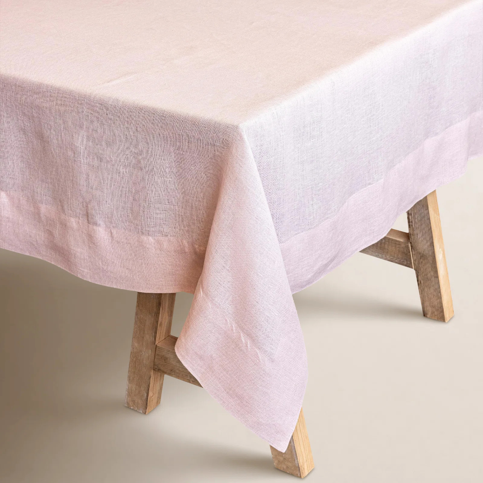 Over&Back 100% Linen Woven Table Cloth | Wayfair North America