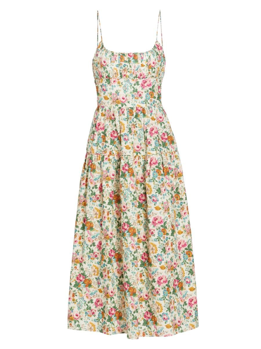 Benoit Liberty-Print Dress | Saks Fifth Avenue