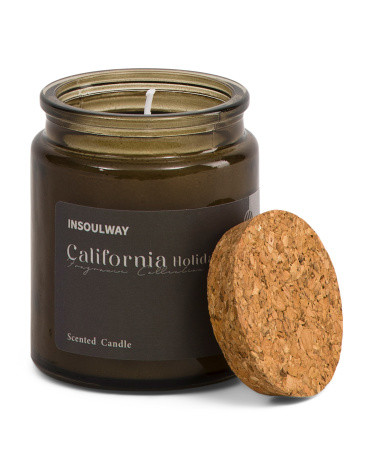 3oz California Holiday Scented Candle | TJ Maxx