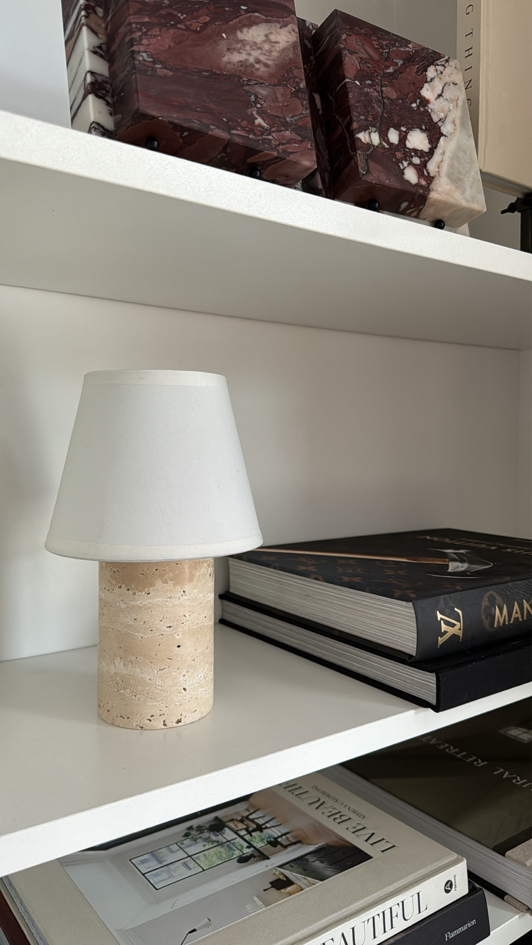 How I turned a soap dispenser into a portable lamp. P.S. I used the lamp shade from the lamp I linked  

#LTKHome #LTKFindsUnder50