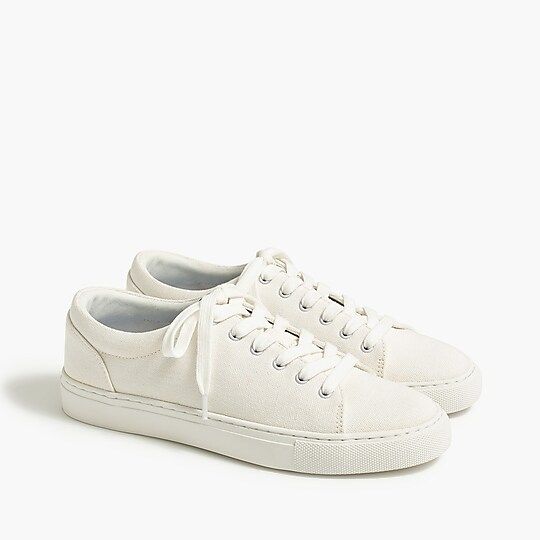 Road trip canvas lace-up sneakers | J.Crew Factory