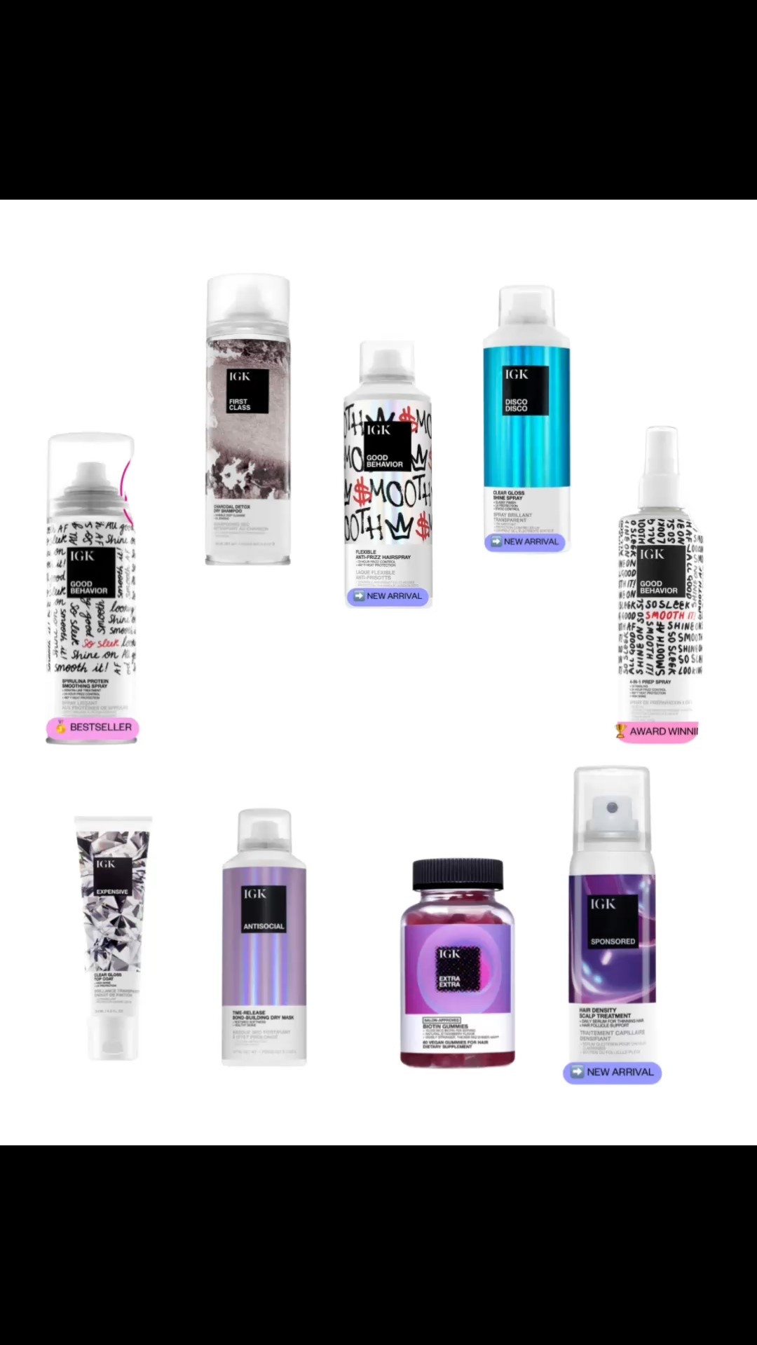 IGK hair products are 25% off right now! My hair could get frizzy, and is now so silky and shiny since using their Good Behavior spray—I love it! Linked are my favorites  

#LTKBeauty #LTKSaleAlert