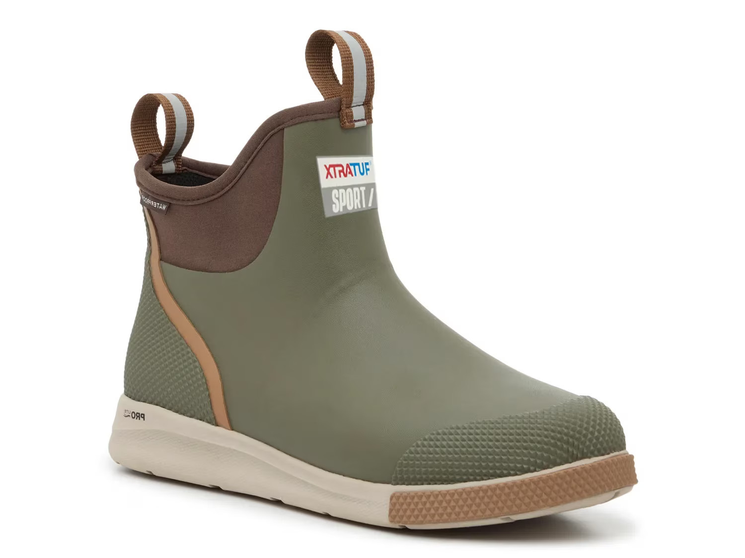 XTRATUF Sport Ankle Deck Boot | Men's | Dark Green | Size 12 | Boots | Rain | DSW