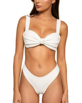 Hayden Rib Bikini Top & Lulu Rib Bikini Bottoms | Bloomingdale's (AU)