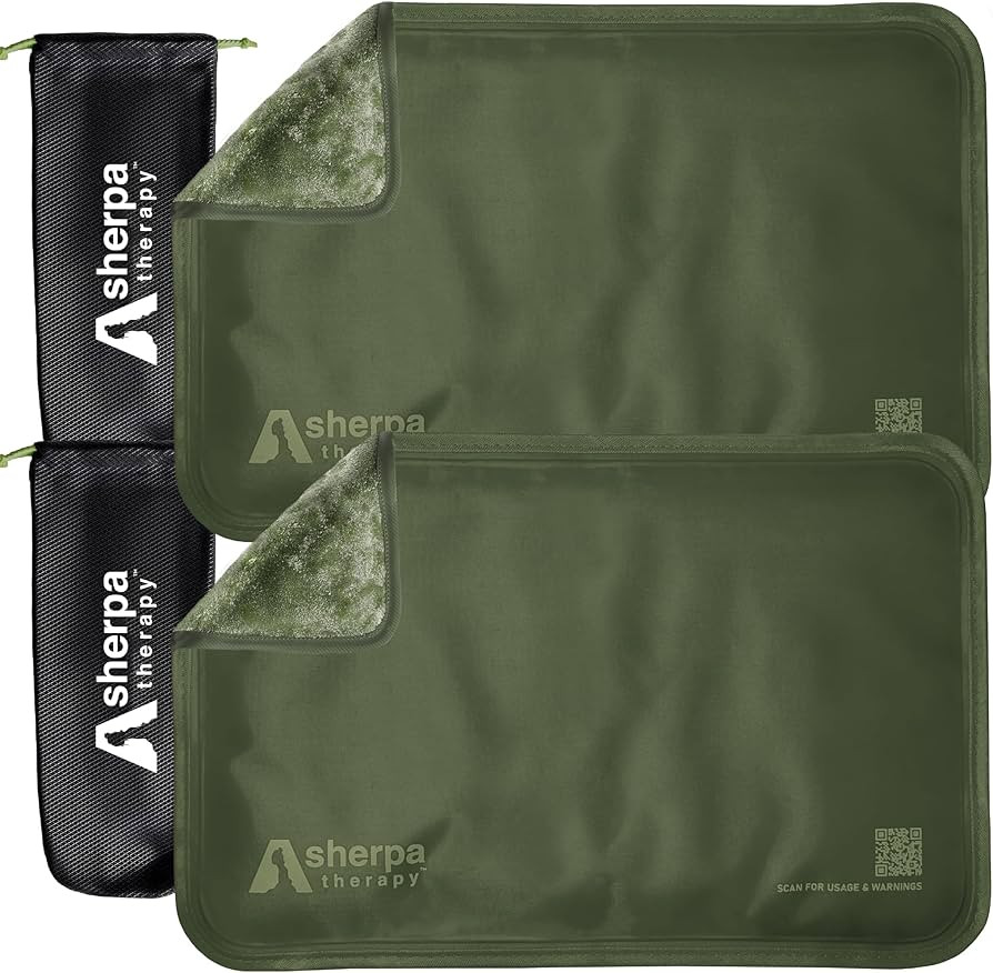 Medium Flexible Gel Ice Packs for Injuries Reusable - Soft Hot and Cold Packs for Injuries for An... | Amazon (US)