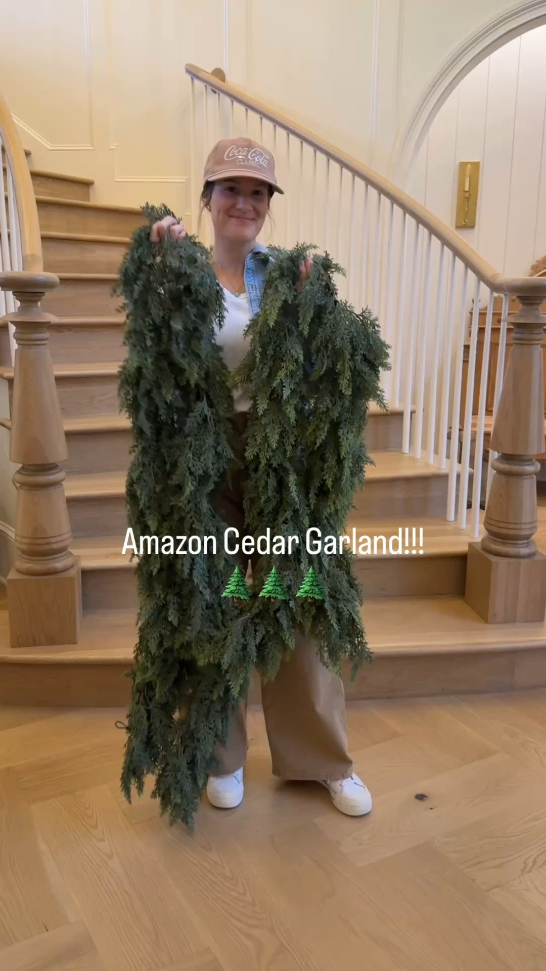 Viral Amazon Cedar Garland!! 🌲

#LTKSeasonal #LTKHome