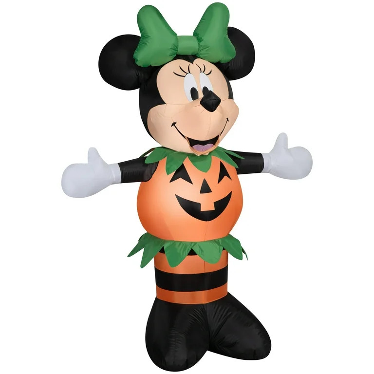 Halloween Minnie Mouse Airblown Yard Inflatable by Disney, 5 ft | Walmart (US)