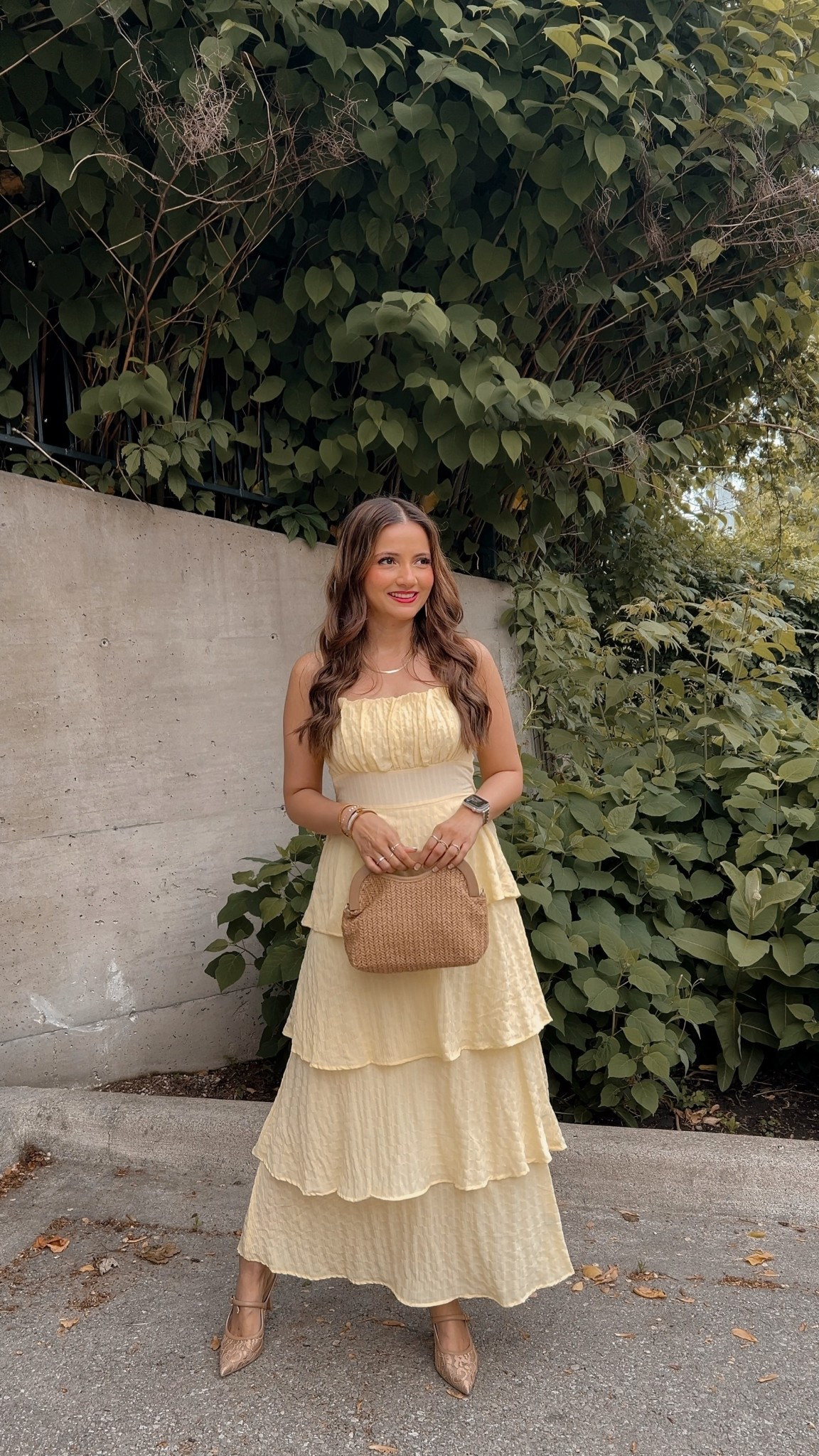 Under $30 butter yellow ruffle dress 

Sizing info: I’m 5’4 and wearing a size S in the dress

#LTKwedding #LTKsummer #LTKcanada