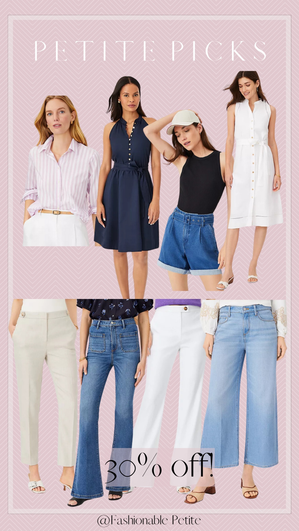 Petite outfits for summer! 30% off!

Petite outfit. Petite jeans. Shorts. Dresses. Summer outfit. Petite dresses. 

#LTKSaleAlert