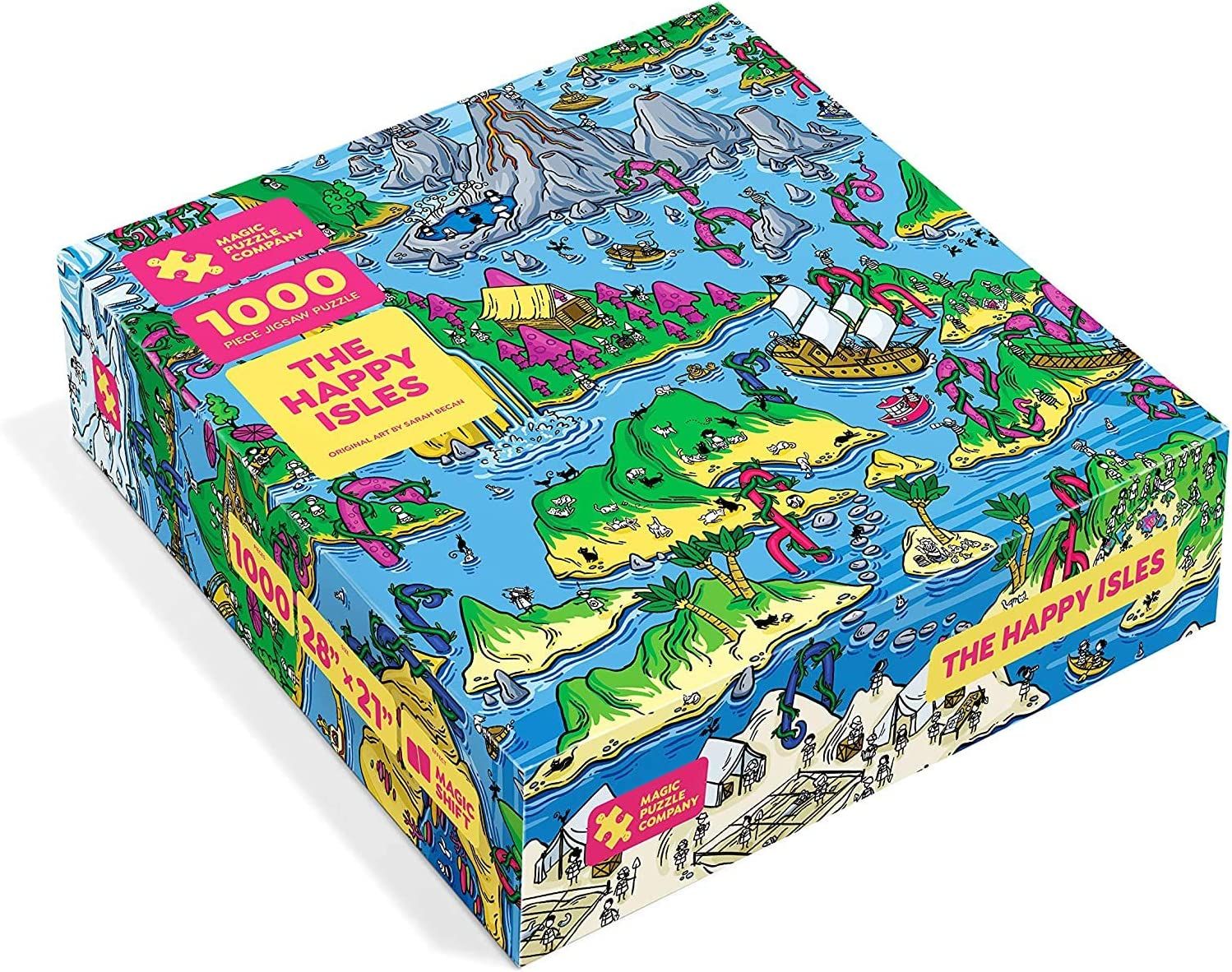 Amazon.com: The Happy Isles • 1000-Piece Jigsaw Puzzle from The Magic Puzzle Company • Serie... | Amazon (US)