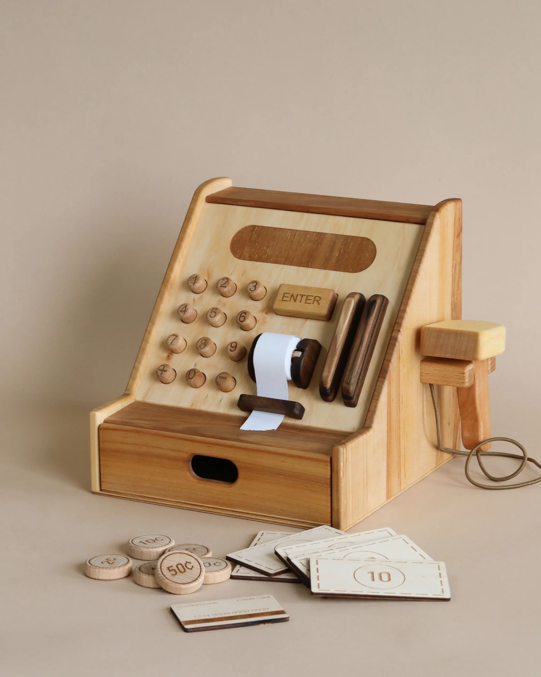 Wooden Cash Register | Odin Parker