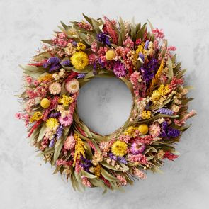 Brilliant Summer Live Wreath | Williams-Sonoma