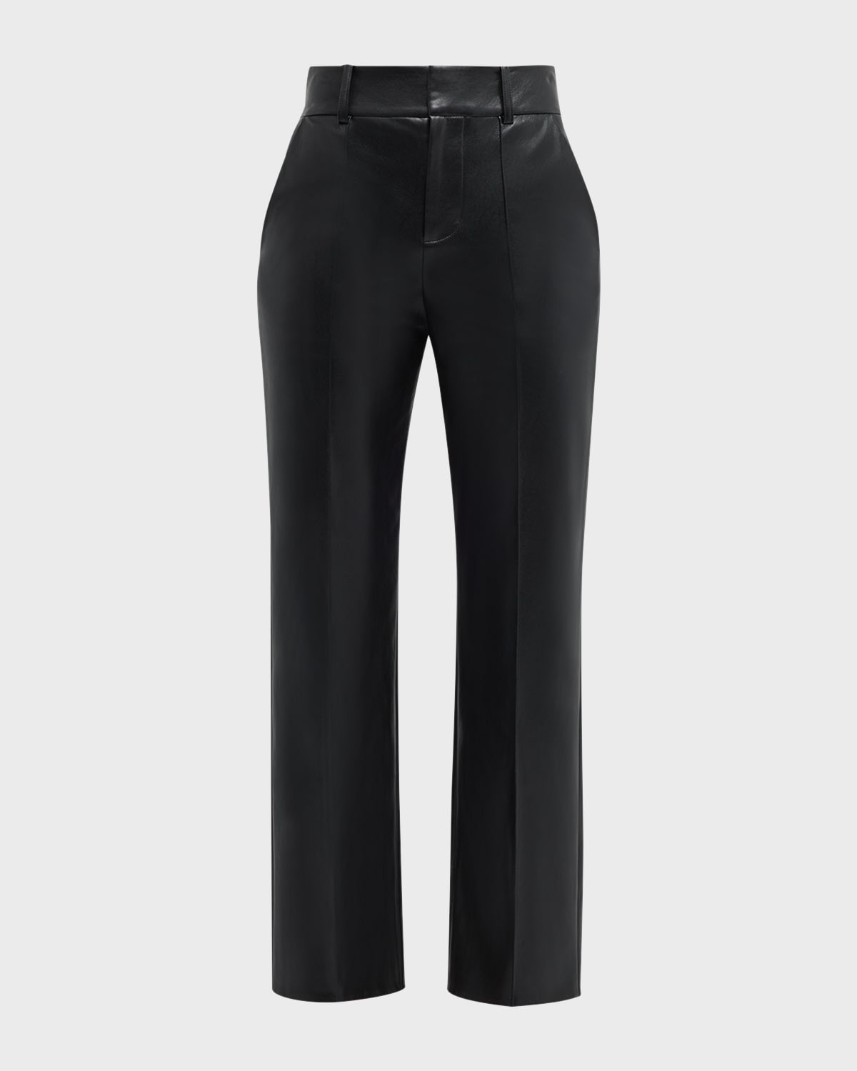 Ming Vegan Leather Ankle Pants | Neiman Marcus