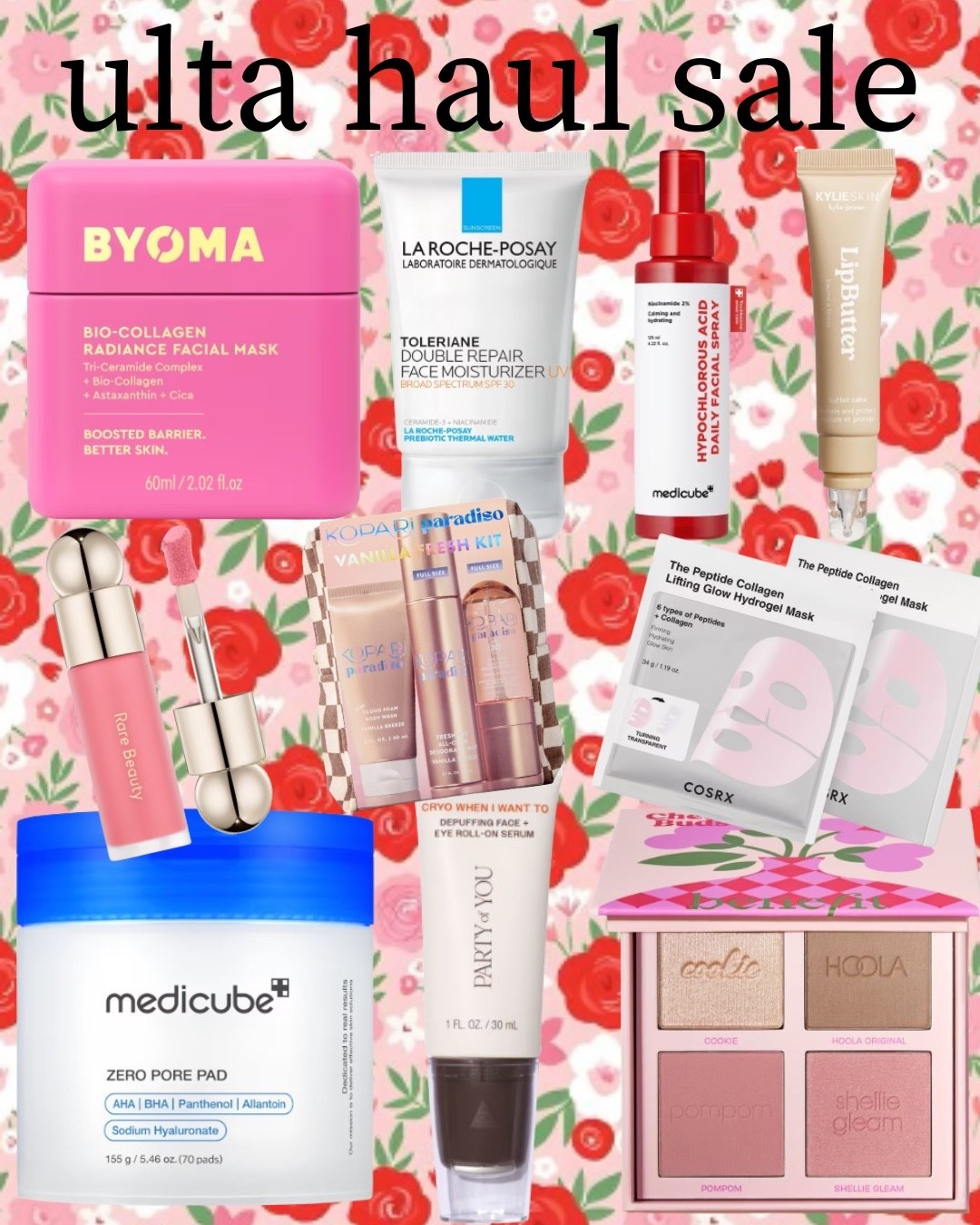 Ulta Haul ends April 18th!! Everything tagged is 20%-30% off!

Byoma l La Roche Posay l Benefit Cosmetics l CosRX l Kylie Skin l Kopari l Medicibe l Rare Beauty l Skincare l Beauty 

#LTKgrwm #LTKSaleAlert #LTKBeauty