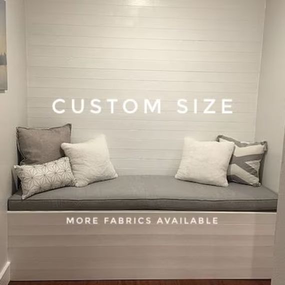 FREE SHIPPING Custom Size Window Seat | Bench | Mudroom | Reading Nook | Seat | Kitchen Banquette |  | Etsy (US)