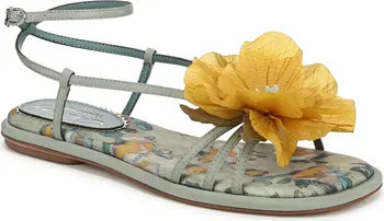 Olana Flower Sandal (Women) | Nordstrom