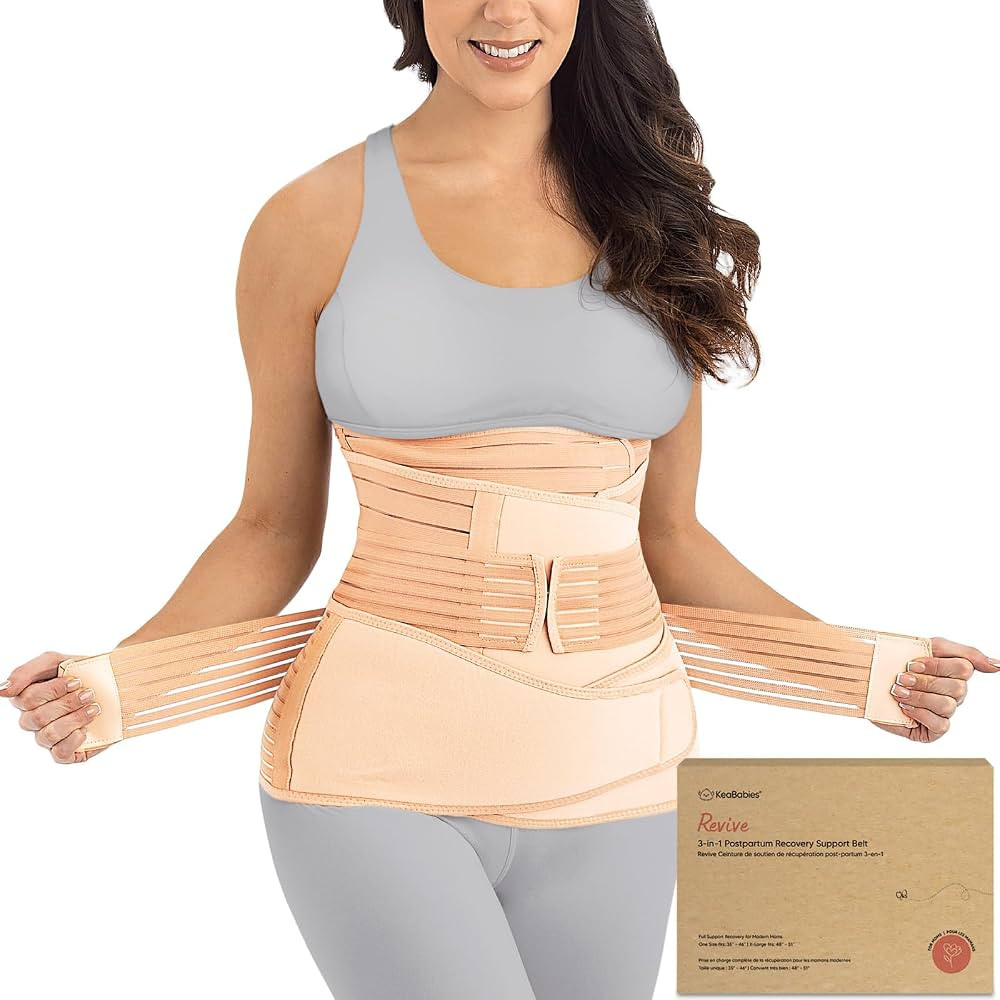3 in 1 Postpartum Belly Support Recovery Wrap – Postpartum Belly Band, After Birth Brace, Slimm... | Amazon (US)