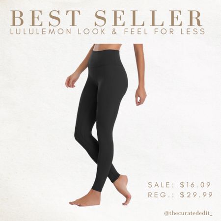 Best selling Amazon leggings are on sale! The Lululemon look (and feel) for less. 

#amazon #leggings #viralleggings #lululemon #align #giftinspo 

#LTKstyletip #LTKCyberWeek #LTKsalealert