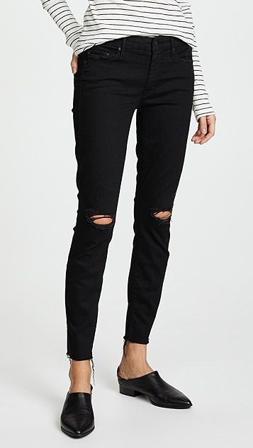 The Looker Frayed Ankle Jeans | Shopbop