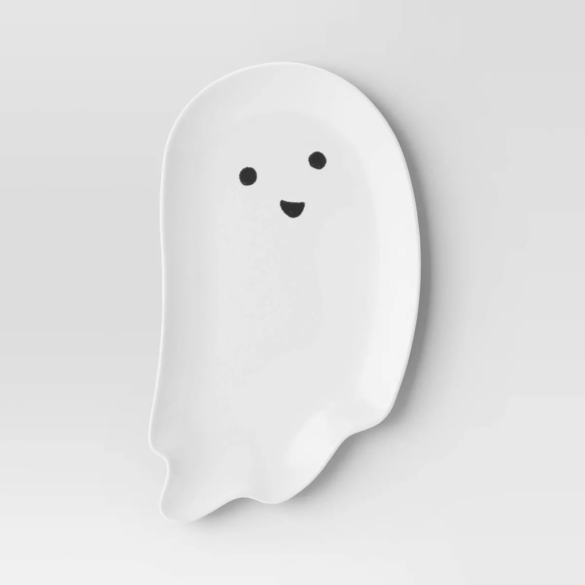 10.5" Halloween Melamine Figural Ghost Appetizer Plate White - Hyde & EEK! Boutique™ | Target