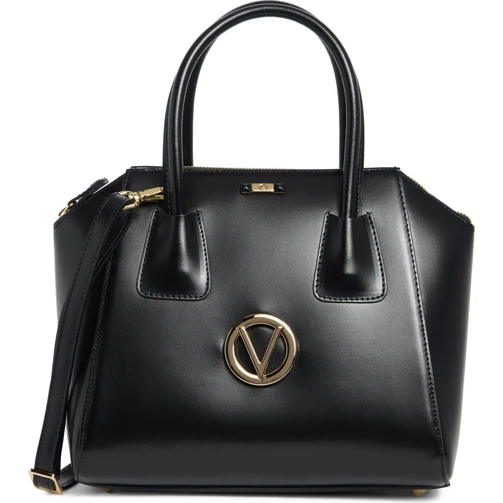 VALENTINO BY MARIO VALENTINO Minimi Soave Satchel Bag in Black at Nordstrom Rack | Nordstrom Rack