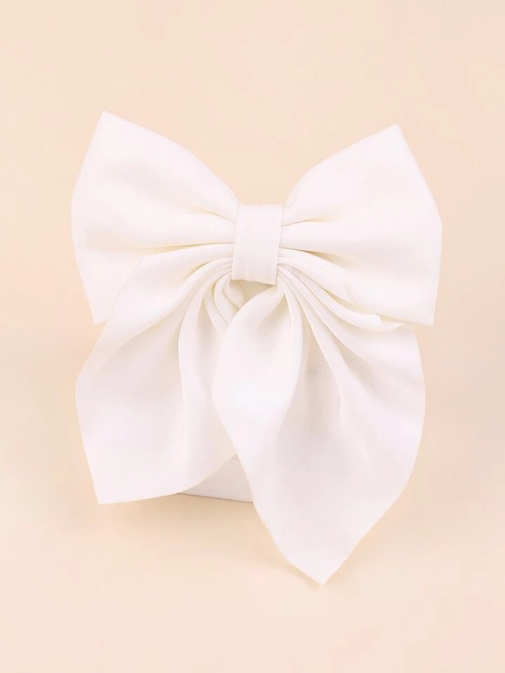 Toddler Girls Bow Decor Hair Clip | SHEIN