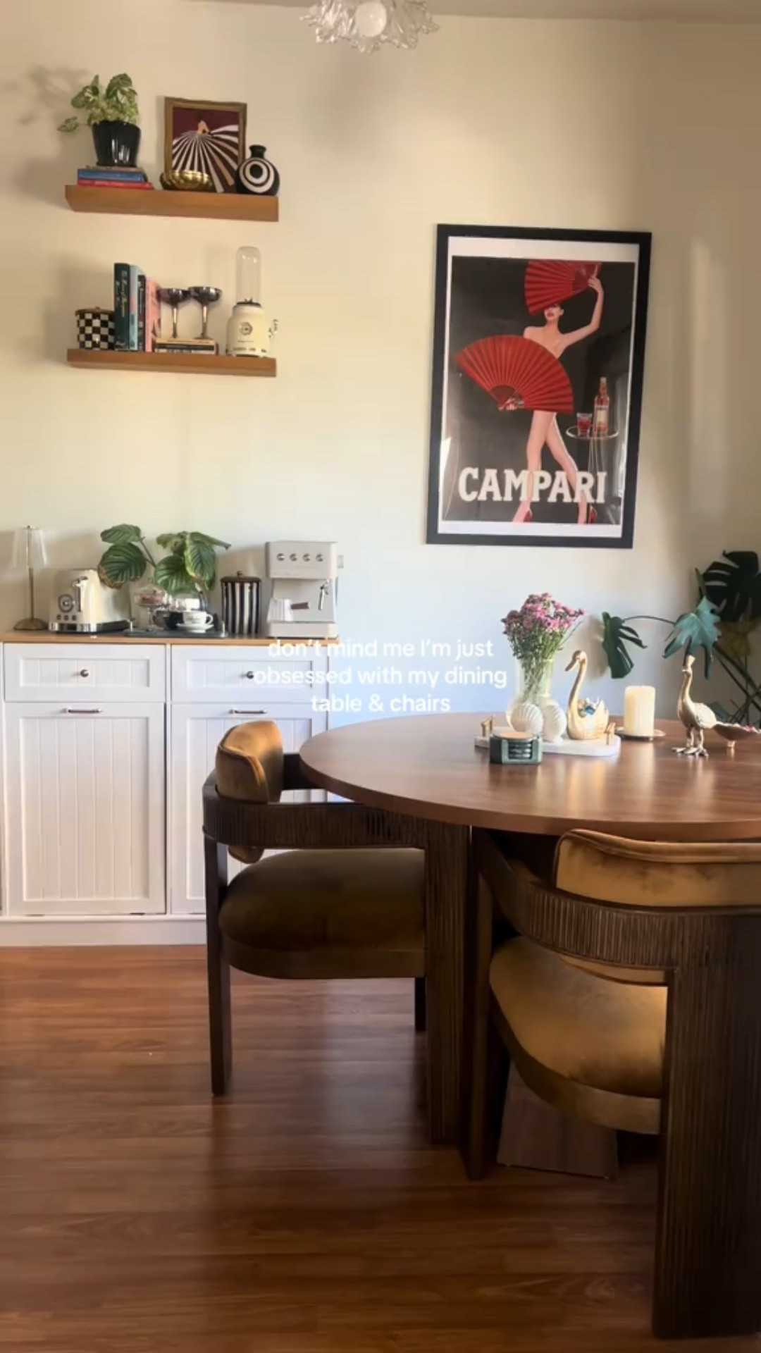 soooo happy I went with these chairs and dining table!! 

#homedecor #vintagehome #artdeco #midcenturymodern #apartmentinspo

#LTKU #LTKHome #LTKSeasonal