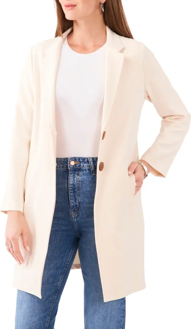 Two-Button Longline Jacket | Nordstrom