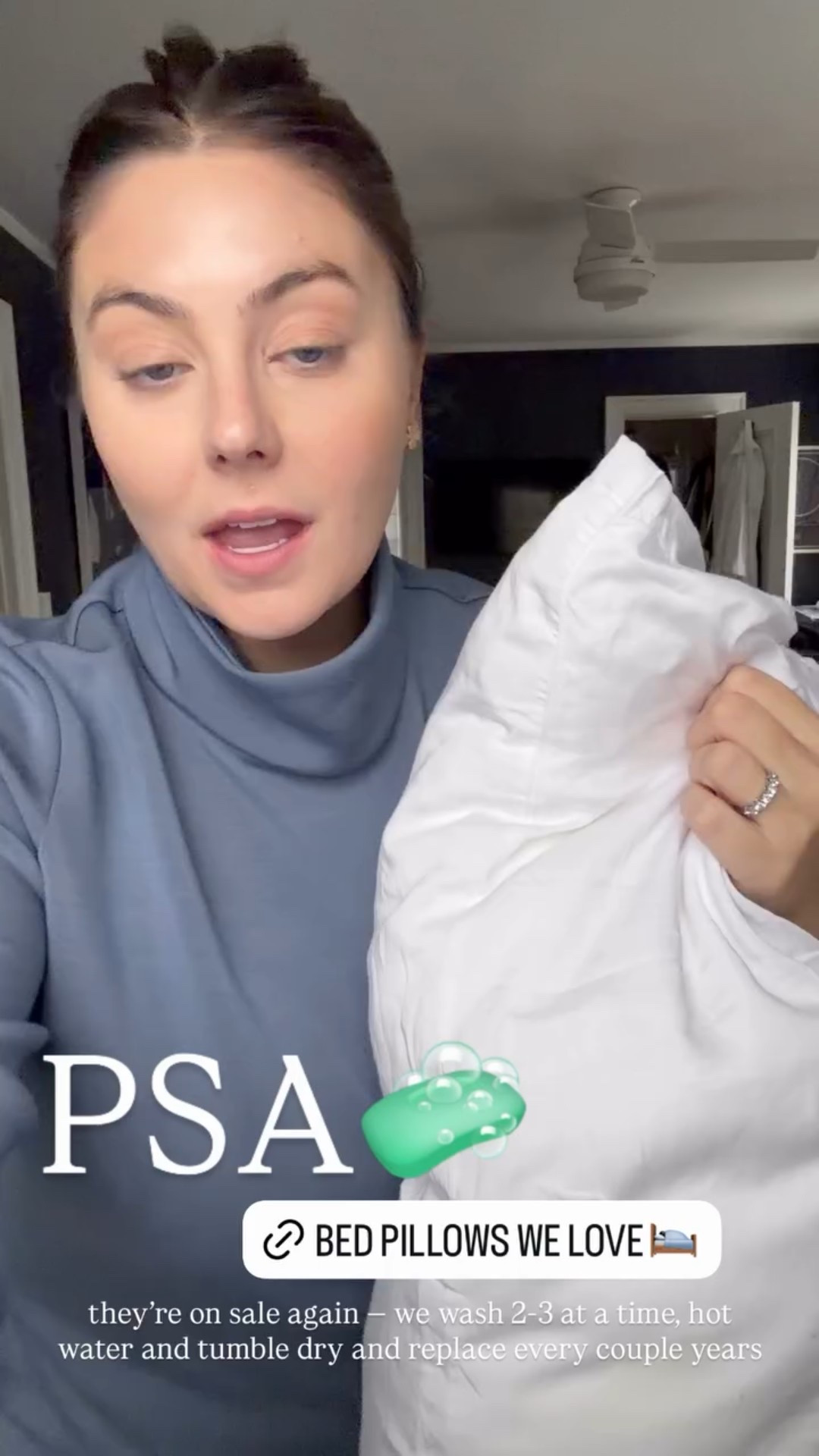 PSA🧼 these pillows are on sale again — we wash 2-3 at a time, hot water and tumble dry and replace every couple years. Wearing 1X in top - use CARALYN15 at Spanx. 

#LTKSaleAlert #LTKHome #LTKselfcare