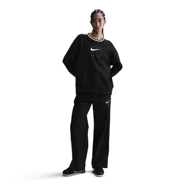 Women's Nike Sportswear Phoenix Crewneck Sweatshirt Medium Black | Scheels Sports