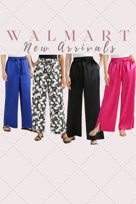 New $24 wide leg satin pants by the Scoop brand!  These look like they could be super cute and comfy! 

#LTKmidsize #LTKSeasonal #LTKfindsunder50