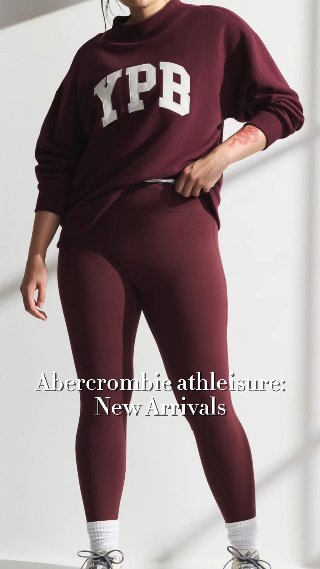 ABERCROMBIE ATHLEISURE NEW ARRIVALS 🩷🌸 abercrombie active try on as a size 10 / size large #1010tryons 

#LTKActive
